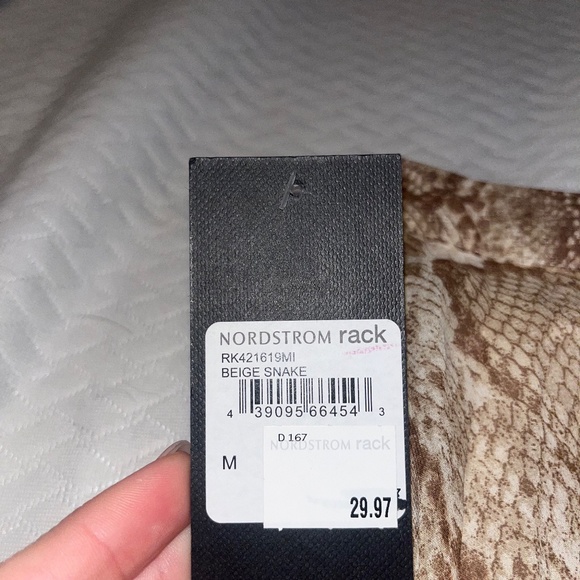 free press snake skin tan/brown maxi skirt - Picture 3 of 4